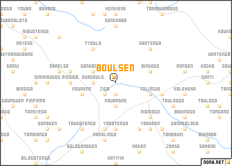 map of Boulsen