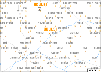 map of Boulsi