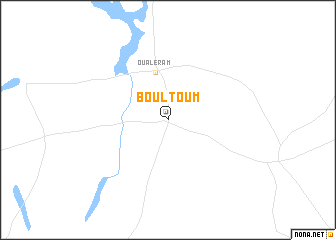 map of Boultoum