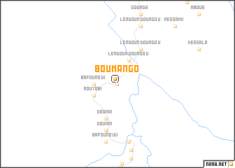 map of Boumango
