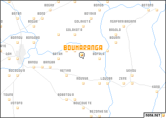map of Boumaranga