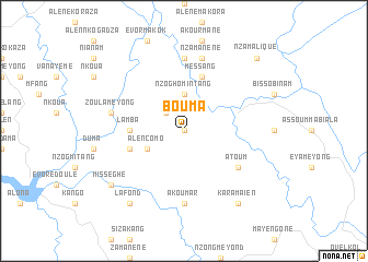 map of Bouma