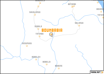 map of Boumbabia