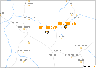 map of Boumbaye