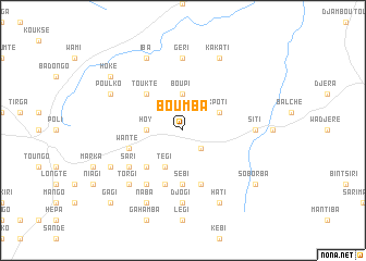 map of Boumba