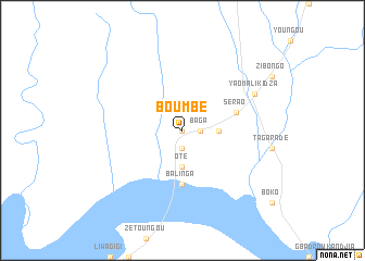 map of Boumbé