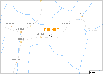 map of Boumbe