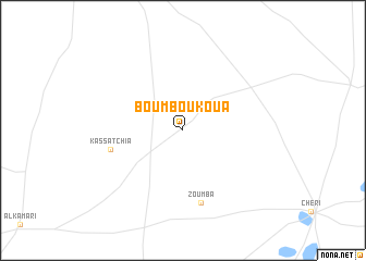 map of Boumboukoua