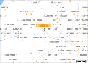 map of Boumehidi