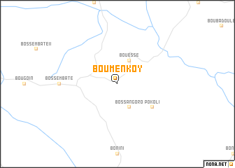 map of Boumenkoy