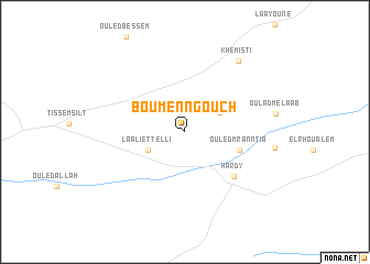 map of Bou Menngouch