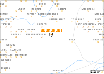 map of Bou Mohout