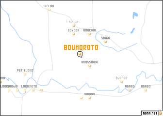 map of Boumoroto