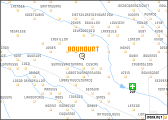 map of Boumourt