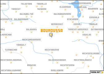 map of Bou Moussa