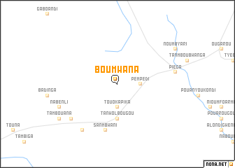 map of Boumwana