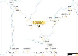 map of Bounda II