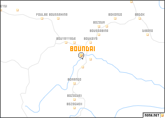 map of Bounda I