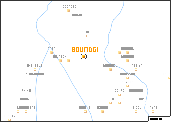 map of Boundgi