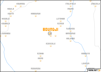 map of Boundji