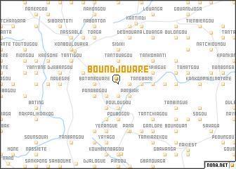 map of Boundjouaré