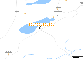 map of Boundou Boubou