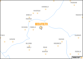 map of Bouneni