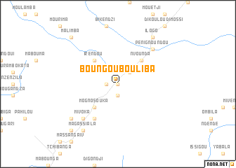 map of Boungou Bouliba