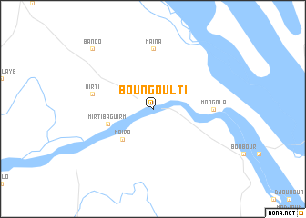 map of Boungoulti