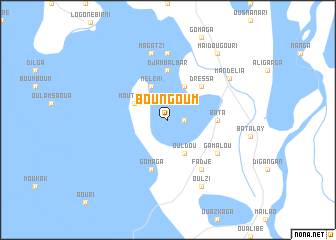 map of Boungoum