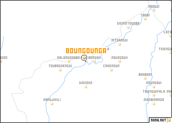 map of Boungounga