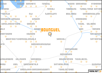 map of Bounguel