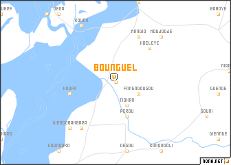 map of Bounguel