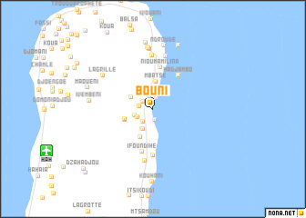 map of Bouni
