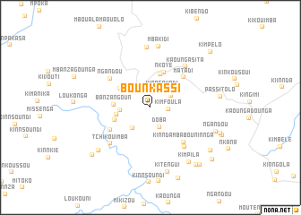 map of Bounkassi