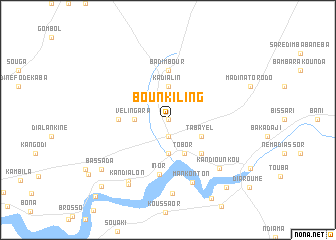 map of Bounkiling