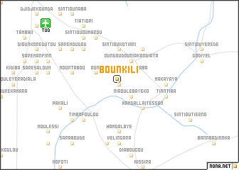map of Bounkili