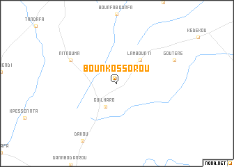 map of Bounkossorou