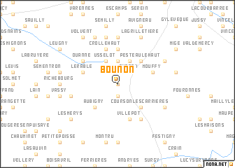 map of Bounon