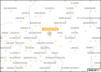 map of Bounoua