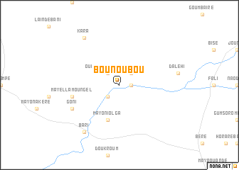 map of Bounoubou