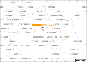 map of Bounoumbara