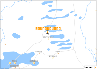 map of Bounououara