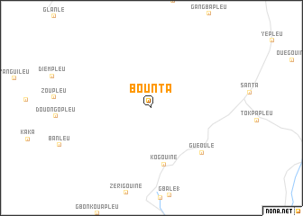 map of Bounta