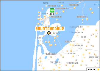 map of Bountou Ndour