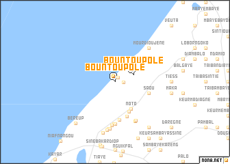 map of Bountou Pole