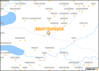 map of Bountourouga