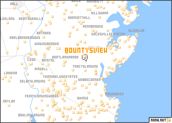 map of Bountys View