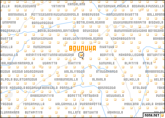 map of Bounuwa