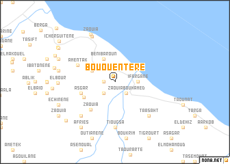 map of Boû Ouentere